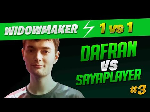 Dafran vs Sayaplayer! (200 ping) - Dafran Widowmaker 1 vs 1 Ep. 3