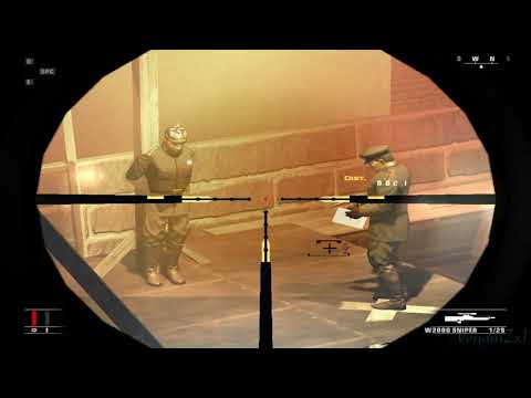 Hitman: Blood Money - Mission #3 - Curtains Down (Sniper rifle + Accident) SA