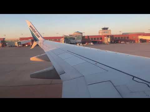 [4K] HARD LANDING WestJet 737-800 Regina YQR Landing