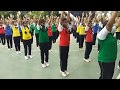 Standing Mass Drill Of Class X Health And Physical Education