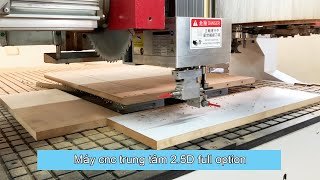 Tuyệt vời máy CNC 2.5d full option đáp ứng hết các nhu cầu gia công | WM-1325RBS