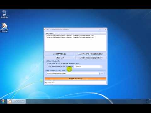 MP3 To MP4 Converter Software