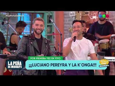 SI TE VAS (La Peña De Morfi - TELEFE) ~ La Konga y Luciano Pereyra ~ 07-04-2024 ღ