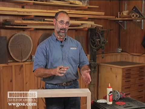 Using Yellow Glue to Fill Small Voids