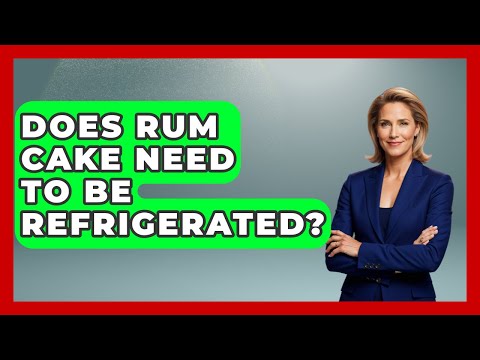 Does Rum Cake Need To Be Refrigerated? - The Caribbean Expert