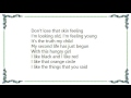 Crowded House - Skin Feeling Lyrics