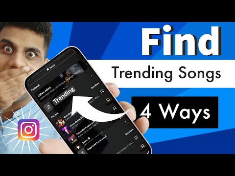 How to find trending songs on instagram