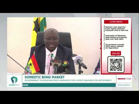 Government’s New 4-Year Treasury Bond: Pricing Guidance to Be Released September 1 | Ghana News