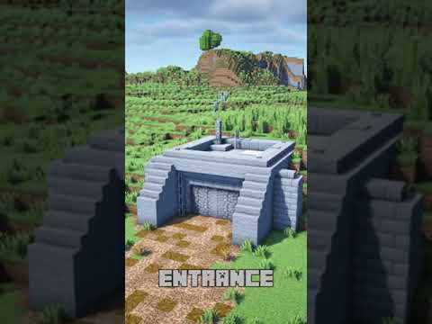Bunker Bulid Ideas || Minecraft ||Cr: Red Builder