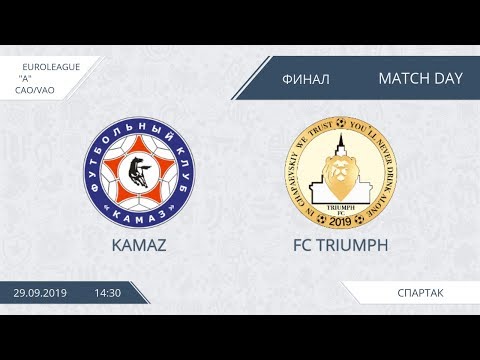 AFL19. Euroleague A. DIvision CAO/VAO. Play Off Qualification. Final. Kamaz - Triumph.