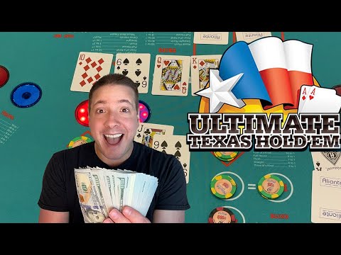 I RISKED $2500 ON ULTIMATE TEXAS HOLD'EM POKER! LET'S SEE HOW IT WENT!! #ultimatetexasholdem #poker