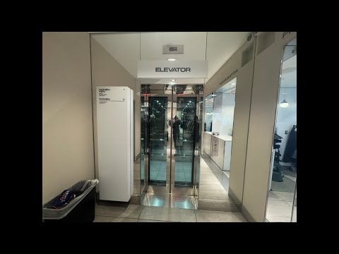MEI Hydraulic Glass Elevator @ H&M, Westfield WTC Complex, Downtown Manhattan NY