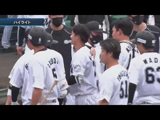 【ファーム】4月21日 マリーンズ対ライオンズ ハイライト