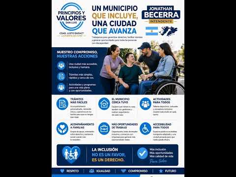 JONATHAN BECERRA –  “La ciudad es para todos. Y se va a notar.”