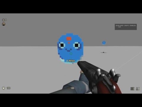 Serious Sam 3: BFE - Modding Showcase - Squirt Brotherhood Player model testing - Death particles