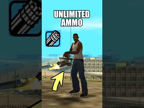 How To Get UNLIMITED MINIGUN in GTA San Andreas! 💥 (Secret Trick) #gta #gtasanandreas #secrets