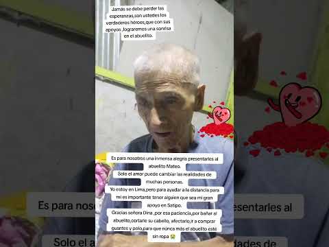 Quedó muy hermoso el abuelito Mateo Huayta de Satipo Junín 🇵🇪 #redsinlimitesm