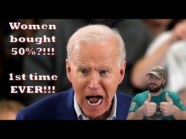 New Gun purchase data DESTROYS Gun Control narrative… Women bought 50% of Guns last year!!!