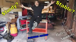 Vevor Welding table review with captions
