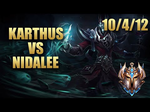 KZ Cuzz Karthus Jungle Vs Nidalee - KR Challenger Match Summary Patch 9.19