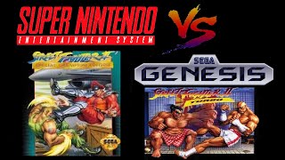 snes vs genesis street fighter 2. Music OST/sound comparison