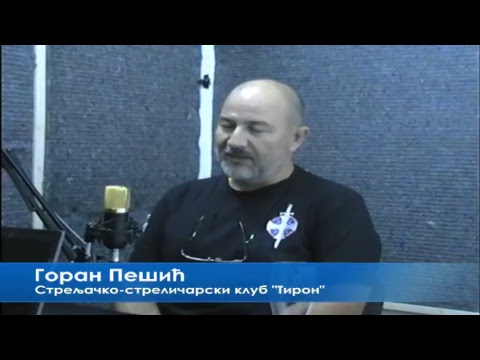 Pucanj u centar 15.06.2017. - gost Goran Pešić (Streljačko-streličarski klub Tiron) (video)