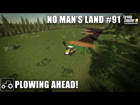 Creating & Sowing Two New Fields - No Man's Land #91 Farming Simulator 19 Timelapse