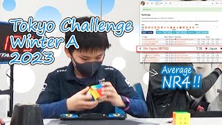 【WCA公式大会】”Tokyo Challenge Winter A 2023”に出場しました。