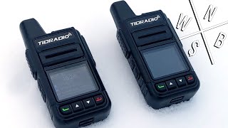 TIDRADIO TD-M15 Rapid Global Walkie Talkies - Unboxing & Review
