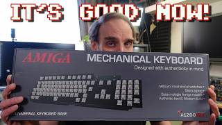 New A1200NET Mechanical Amiga Keyboard Review