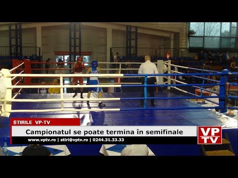Campionatul se poate termina în semifinale