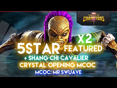 Epic X2 5Star Featured Crystal Opening plus Shang Chi Cavalier MCOC