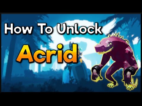 How To Unlock Acrid And Complete To Be Left Alone Achievement - Risk Of Rain 2