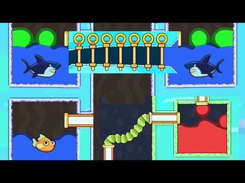 save the fish / pull the pin level mobile game save fish game pull the pin android and ios games