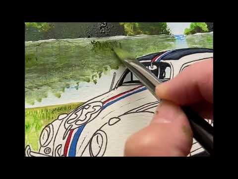 YouTube video about: What number was painted on herbie the love bug?