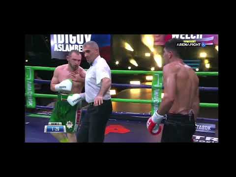 Aslambek Idigov vs Buonarrigo Abraham profi mec 76kg Beograd na vodi