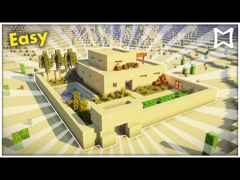 ► Minecraft Desert Survival House Tutorial! (EASY)