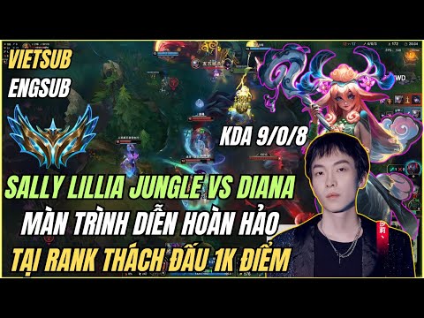 (Vietsub) Sally Lillia vs Diana | Màn Trình Diễn Hoàn Hảo Tại Rank Thách Đấu 1k Điểm 🔥