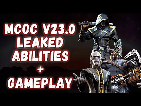 V23.0 Ebony Maw, Ronin, Cull Obsidian Leaked Abilities + Gameplay - Marvel Contest of Champions