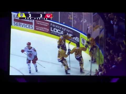 Panthers #75 Mathieu Gagnon doing what he does best.