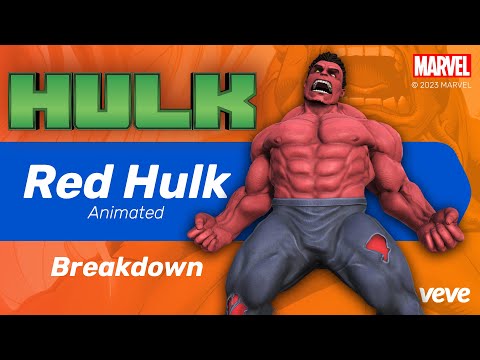 Marvel - Red Hulk | VeVe Collectible Breakdown