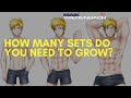 How Many Sets Do you Need to Grow?