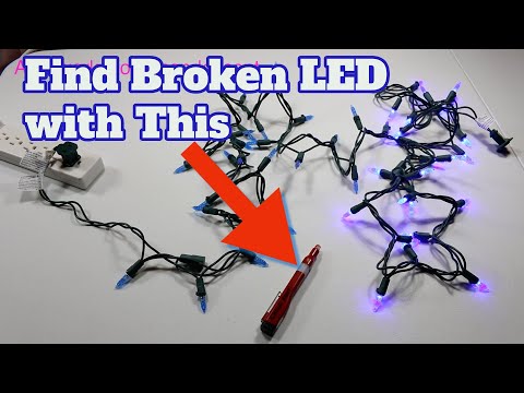 Fix LED Christmas Lights with One of These in a Few Minutes