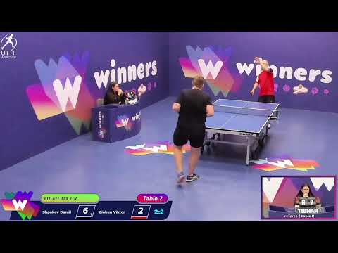 Winners League 05.11.21 Shpakov Daniil - Ziakun Viktor 22-30