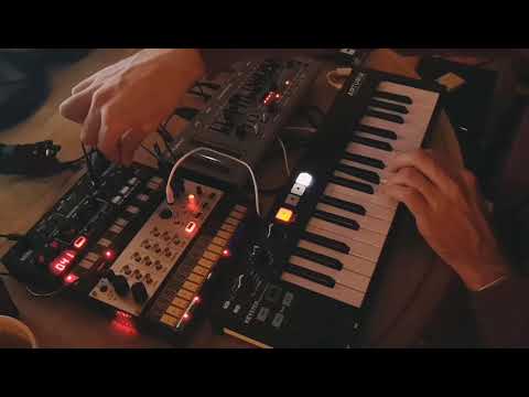 Transmission 01 (Ambient/experimental Jam) - Roland sh-01a/volca keys/volca kick/korg nts-1
