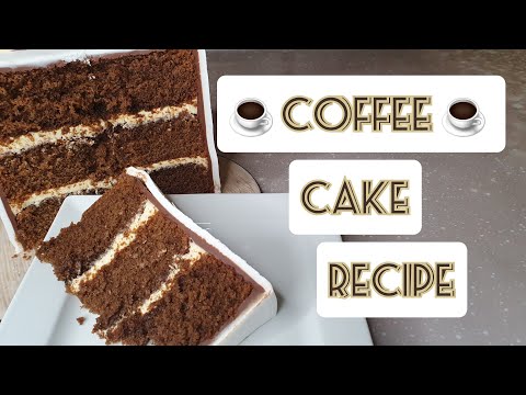 Easy coffee cake recipe