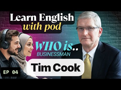 History of Tim Cook #podcast #englishpractice #interview