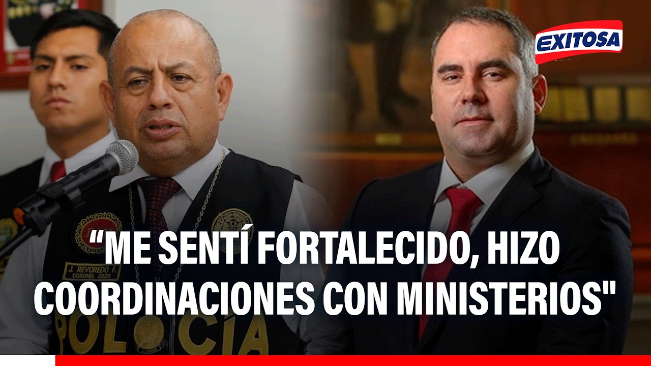 🔴🔵 General Víctor Revoredo destacó la presencia del ministro de Defensa en caso de Trujillo
