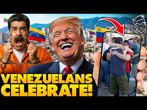 Venezuelan People Cry, Cheer, Celebrate In Streets As Trump Captures Commie Dictator Maduro: ‘Free!’