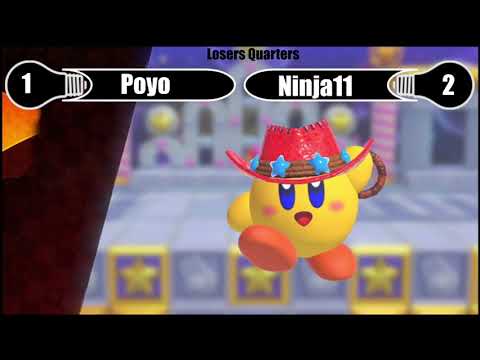 LQ: Poyo (Gooey) vs Ninja11 (Artist, Magolor)